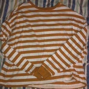 Yellow Striped H&M Long Sleeve